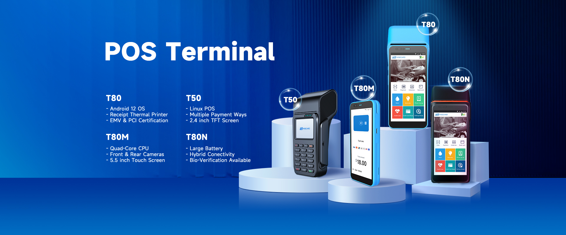 คุณภาพ สมาร์ท POS Terminal โรงงาน