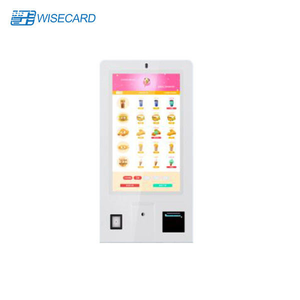 Face Recognition 300cd/m2 Self Service Ordering Kiosk