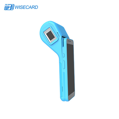 Biometric Smart POS Terminal Andorid Contactless Contact ในตัวเครื่องพิมพ์