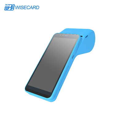 หน้าจอ 5.5 นิ้ว Android POS Terminal Mobile Handheld Build In Printer