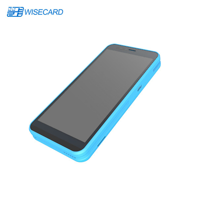 EMV Portable Android Smart POS Terminal พร้อมเครื่องพิมพ์บาร์โค้ดสแกนเนอร์