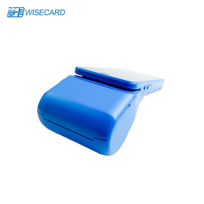 3G Quad Core มือถือ Android Pos เทอร์มินัล พร้อมเครื่องพิมพ์