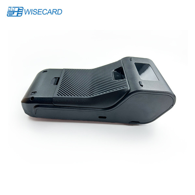 Visa 2.4 นิ้ว Smart Pos Terminal มือถือมือถือพร้อมเครื่องพิมพ์ความร้อน Barcode Scanner