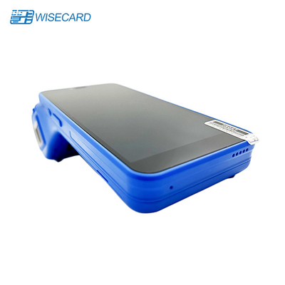 เทอร์มินัล POS Android ที่เปิดให้ใช้งาน EMV พร้อมโปรเซสเซอร์ Quad-core และเครื่องพิมพ์ความร้อนที่ติดตั้ง