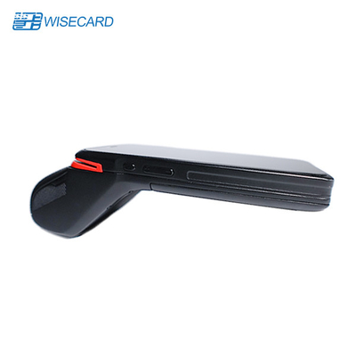 ระบบ NFC Android POS พร้อมกล้อง 5MP เครื่องพิมพ์ความร้อน 58mm และแบตเตอรี่ 5000mAh