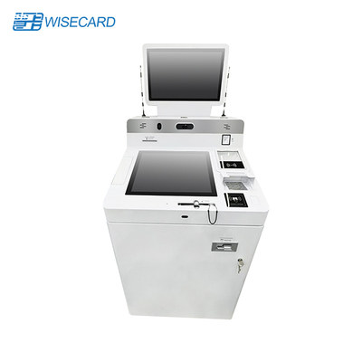 Wisecard Smart Teller Machine สําหรับบริการธนาคาร พร้อม Intel Core I5