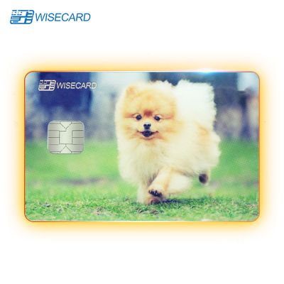 การ์ดสมาชิก LED ที่กําหนดเอง พร้อม Edge Glow และ NFC