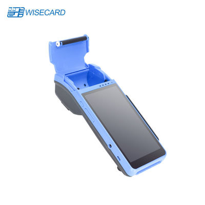 Android 7.0 4G Handheld Mobile POS Terminal หน้าจอสัมผัสขนาด 5.5 นิ้ว