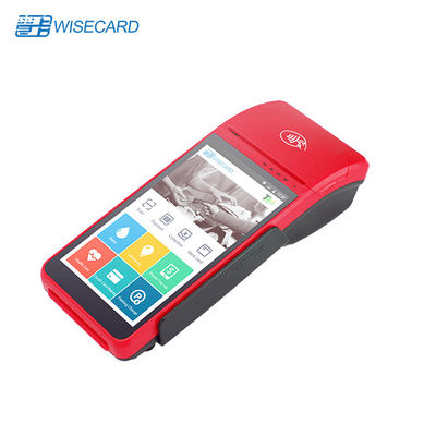 ลายนิ้วมือ 4G Android POS Terminal, อุปกรณ์ Android POS มือถือ
