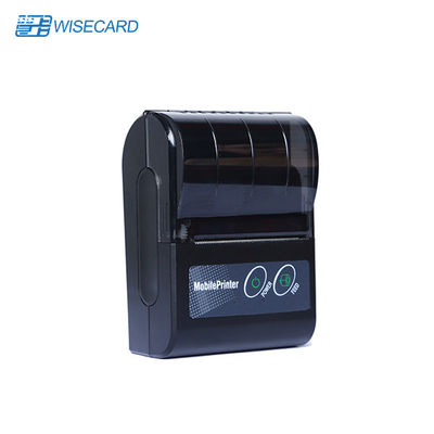 เครื่องพิมพ์ใบเสร็จความร้อนใบแจ้งหนี้ขนาดเล็ก RS232 การชาร์จ USB 90 มม./วินาที