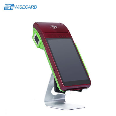 ลายนิ้วมือ Android Mobile Pos Terminal WCT-S8 เครื่องเทอร์มินัลลอตเตอรีแบบพกพาพร้อม Nfc Gps Pos