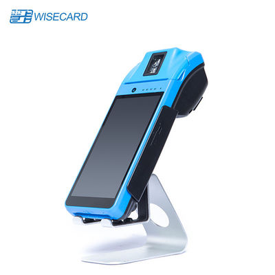 เครื่อง Pos มือถือ 5.5 นิ้วระบบ Android 7.0 4G Touch Screen Mobile Pos Terminal พร้อมเครื่องพิมพ์