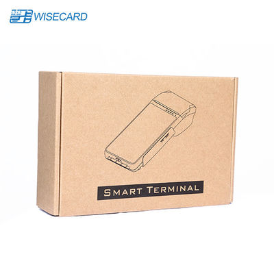 Android 7.0 NFC Card เครื่องพิมพ์ความร้อนแบบพกพา POS Terminal พร้อม Baterry ในตัว