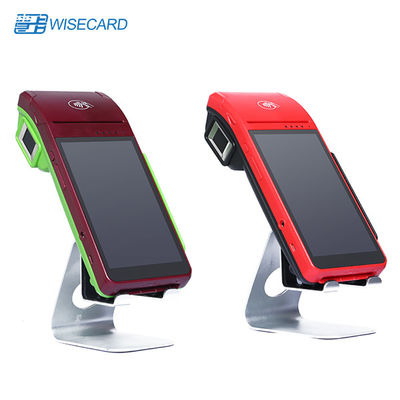 เทอร์มินัล Pos Android มือถือพร้อมเครื่องพิมพ์ความร้อนของร้านอาหารเครื่องพิมพ์ Wifi อัตโนมัติ