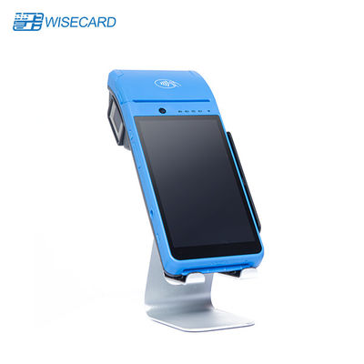การชำระเงิน Android POS เครื่องหน้าจอสัมผัสการชำระเงิน NFC แบบไร้สายด้วยเครื่องพิมพ์
