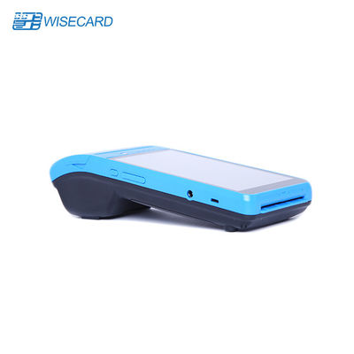 4 PSAM 5800mAh เครื่อง Pos มือถือ MTK MT8735 พร้อมเครื่องพิมพ์กระดาษ