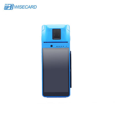 5800mAh Pda ไร้สาย Android POS 4G LTE ที่ทนทานพร้อมเครื่องสแกนรหัส QR