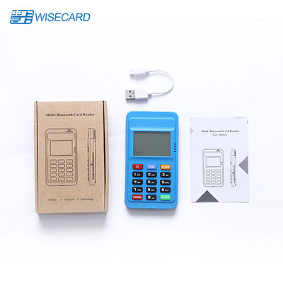 PCI PTS Portable MPOS Android Payment Terminal Wisecard สำหรับบัตร IC