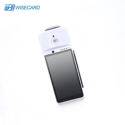 Android OS Biometric POS Terminal 5800mAh สำหรับการ์ด EMV