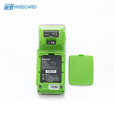ลายนิ้วมือ PCI Handheld Pos Terminal FBI พร้อมเครื่องพิมพ์