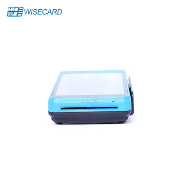 ISM 2.4GHz MTK MT8735 เครื่อง POS แบบใช้มือถือ 3.7V 5800mAh เครื่อง Pos แบบออฟไลน์