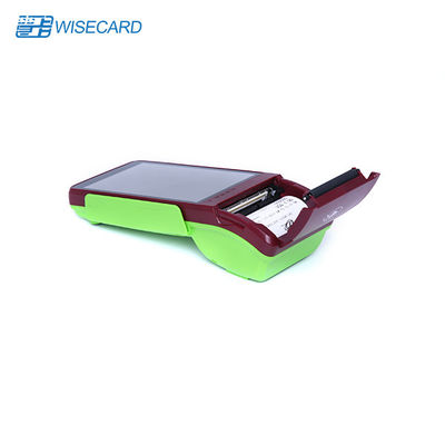PBOC 5800mAh เครื่องพิมพ์หน้าจอสัมผัสมือถือ PCI 5M Pixel Camera