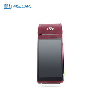 13.56MHz NFC EDGE GPRS เครื่องปลายทางอัจฉริยะ 720×1280 IPS Wireless POS Terminal