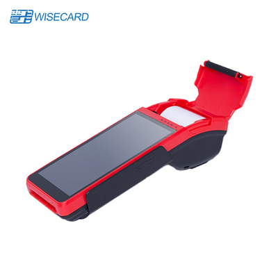 5.5 นิ้ว EMV การชำระเงิน Mobile POS Terminal PCI 5.0 5800mAh PBOC