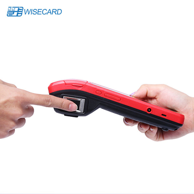 4 PSAM 5800mAh เทอร์มินัลการชำระเงินด้วยบัตรมือถือ Wireless CDMA TDS Nfc