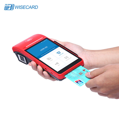 BT 4.1 LE 13.56MHz Android Smart Ticket Machine TDS CDMA พร้อมเครื่องพิมพ์ความร้อน
