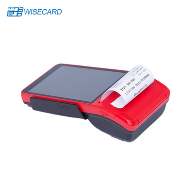 CDMA GPRS Android Pos Terminal ISO18092 NFC ไร้สาย 4G 4 PSAM