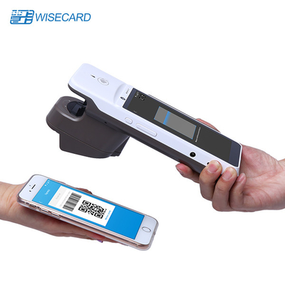 2M Pixel UMTS NFC เครื่อง Pos Biometric Pos พร้อม Vein Module Poyment System