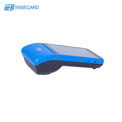 4 Core ARM มือถือ POS Terminal GPRS EDGE TDS CDMA พร้อมเครื่องพิมพ์