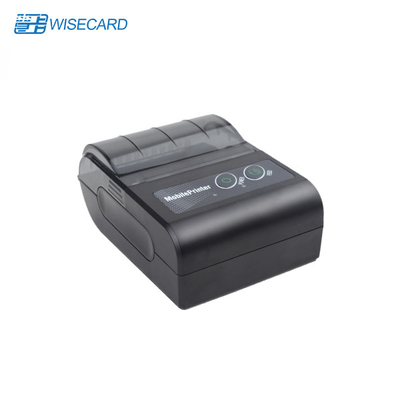 เครื่องพิมพ์ใบเสร็จความร้อน 2000mAh ลิเธียมชาร์จใหม่ได้ PDF417 USB Charging