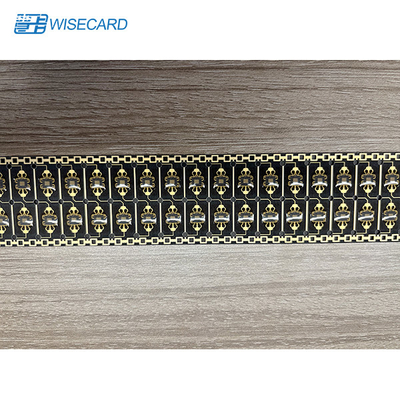 10.62x8.0 มม. ชิปบัตรเครดิต 32 บิต Secure CPU EEPROM หน่วยความจำ EMV Chip