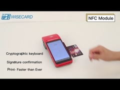 WCT-S8 Nfc 16GB EMMC เครื่อง Pos มือถือ 8M พิกเซล Wifi MTK MT8735